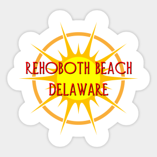 Rehoboth Beach, Delaware Sticker